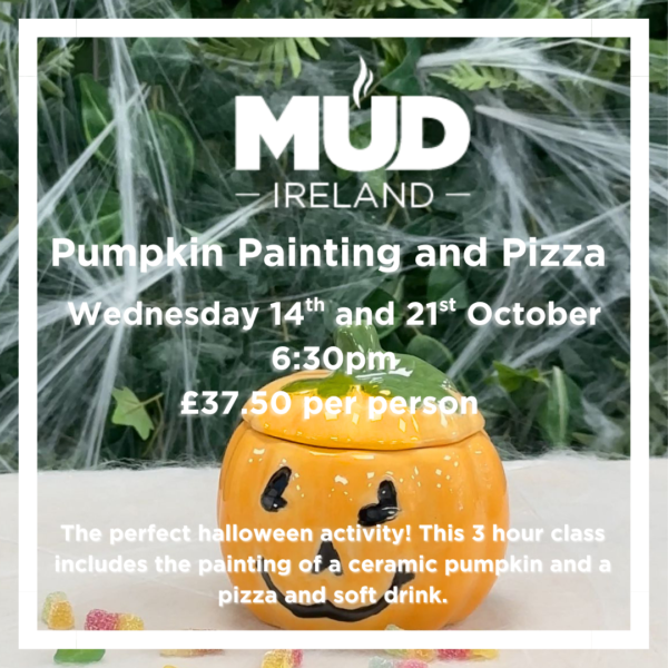 Pumpkin painting and pizza