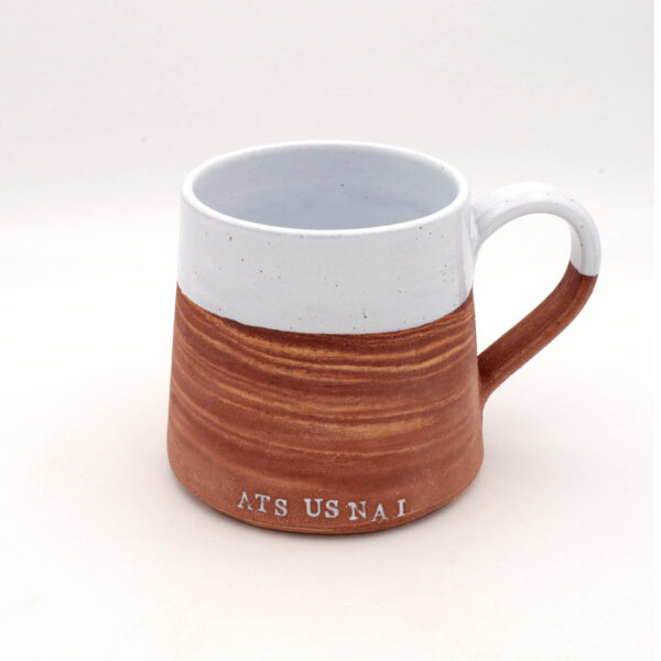mud ireland, brick, clay, ceramics, irish, irish inspiration, pottery, belfast sink, red brick, culture, funny sayings, northern irish sayings, northern ireland, mugs