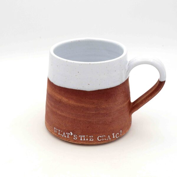 mud ireland, brick, clay, ceramics, irish, irish inspiration, pottery, belfast sink, red brick, culture, funny sayings, northern irish sayings, northern ireland, mugs