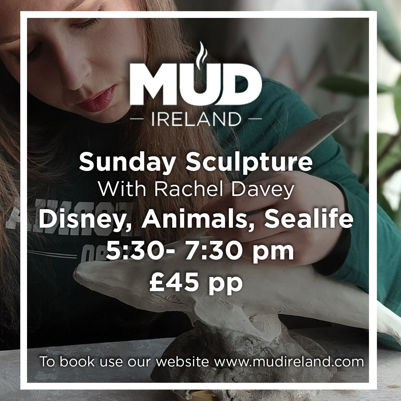 Sunday Sculpture at Mud Ireland Pottery Handbuilding Pottery Workshop Northern Ireland