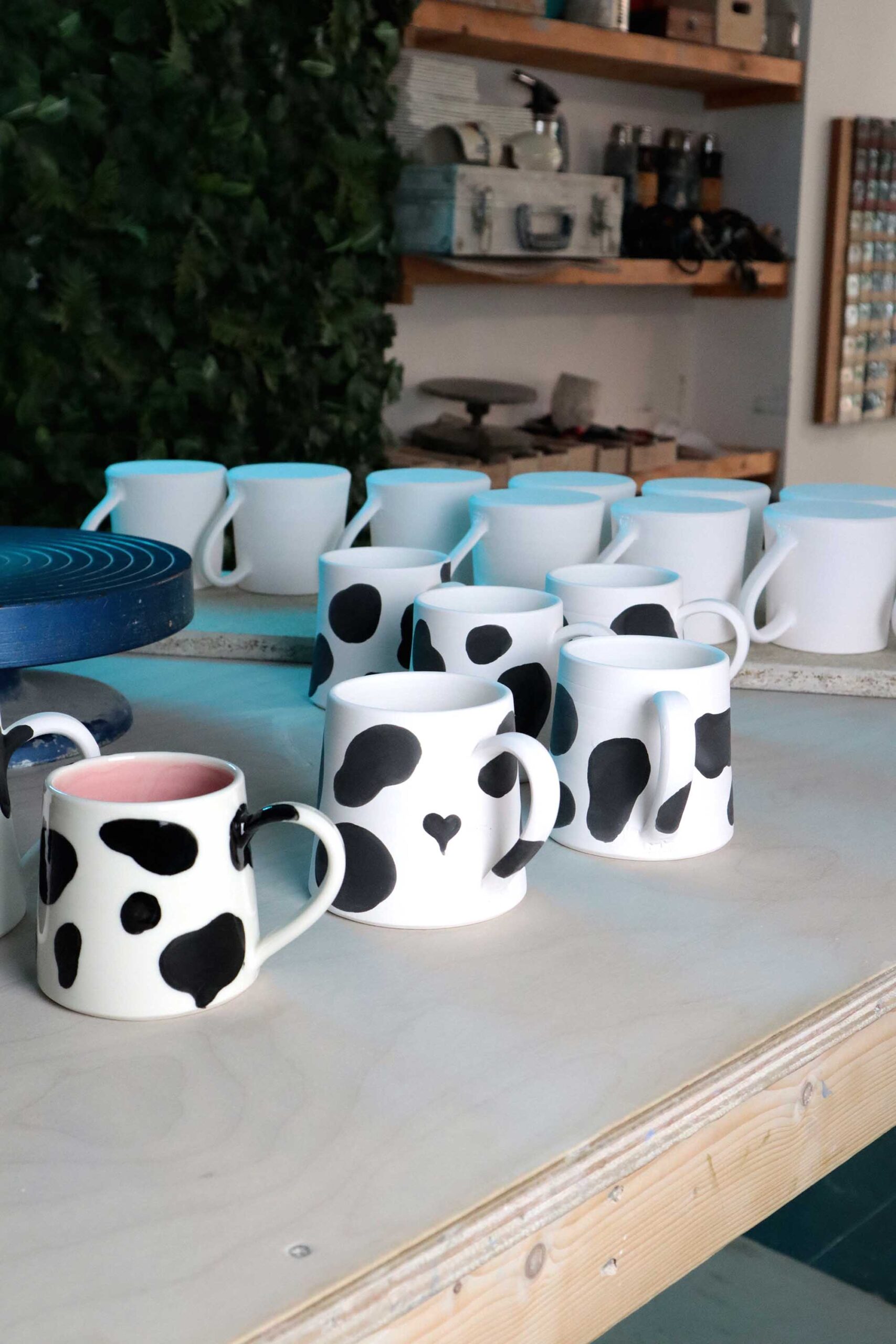 Moo Cow Mug Mud Ireland Pottery Northern Ireland Handcrafted Irish Ceramics making web